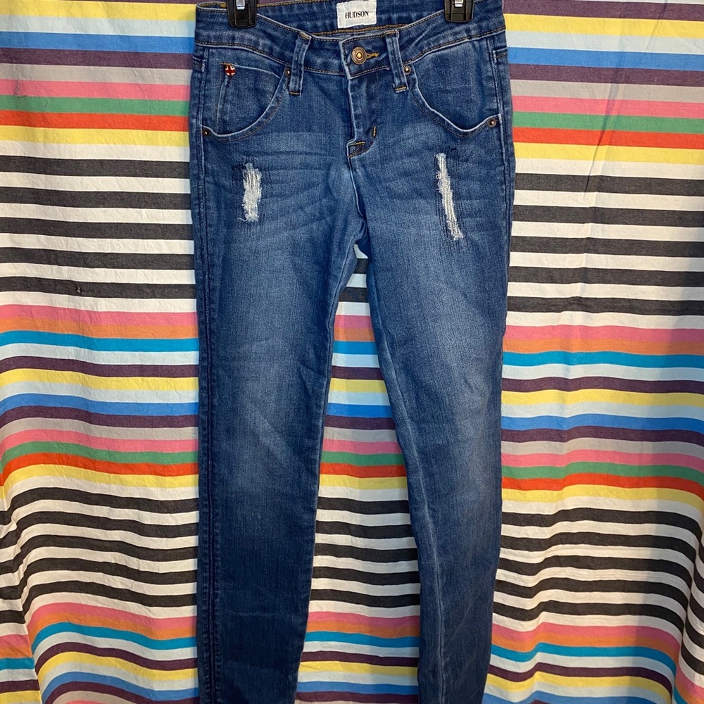 Hudson ripped jeans